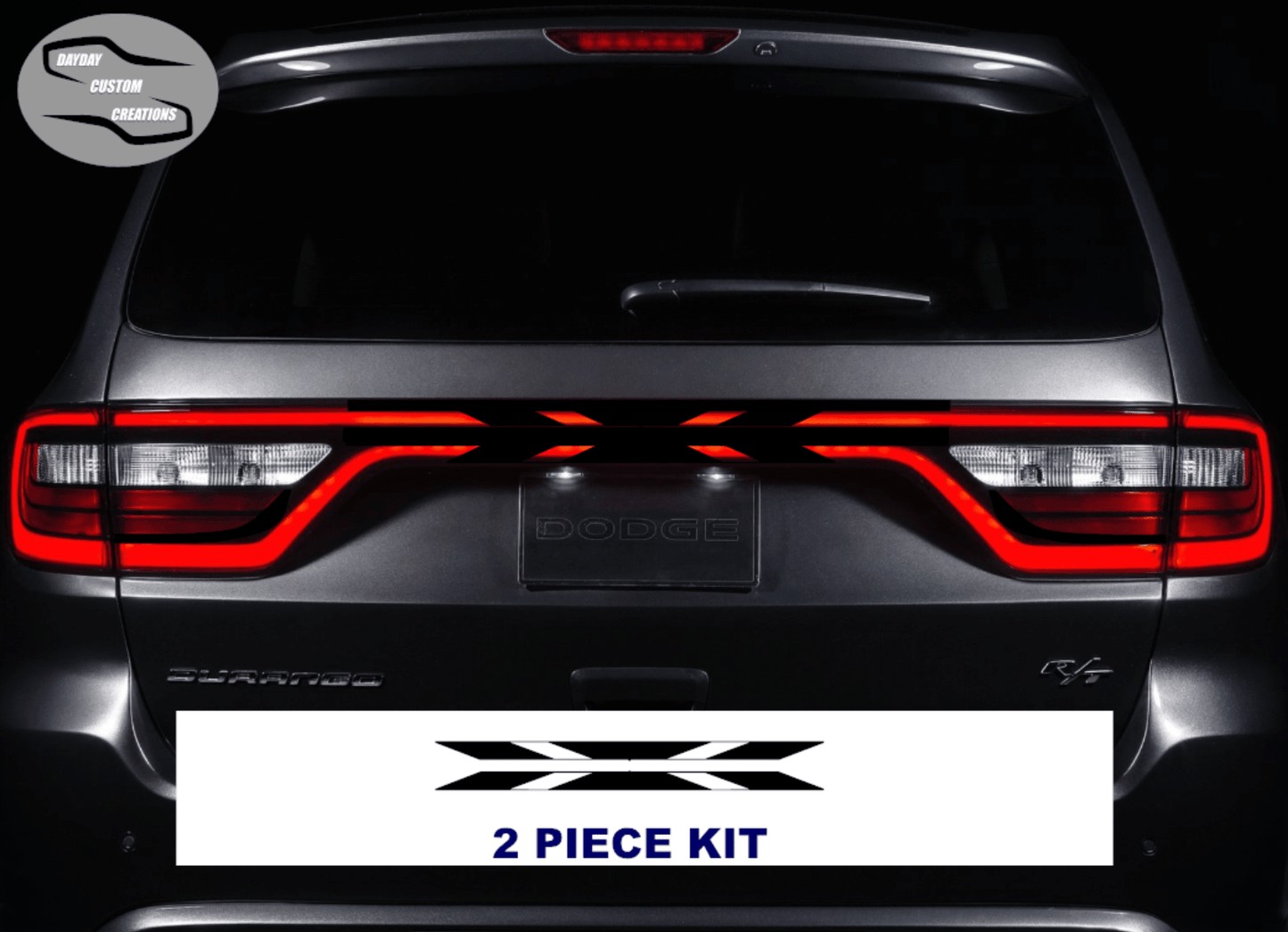 14 - 25 Dodge Durango Taillight Decal Design 7 - Speedlogix