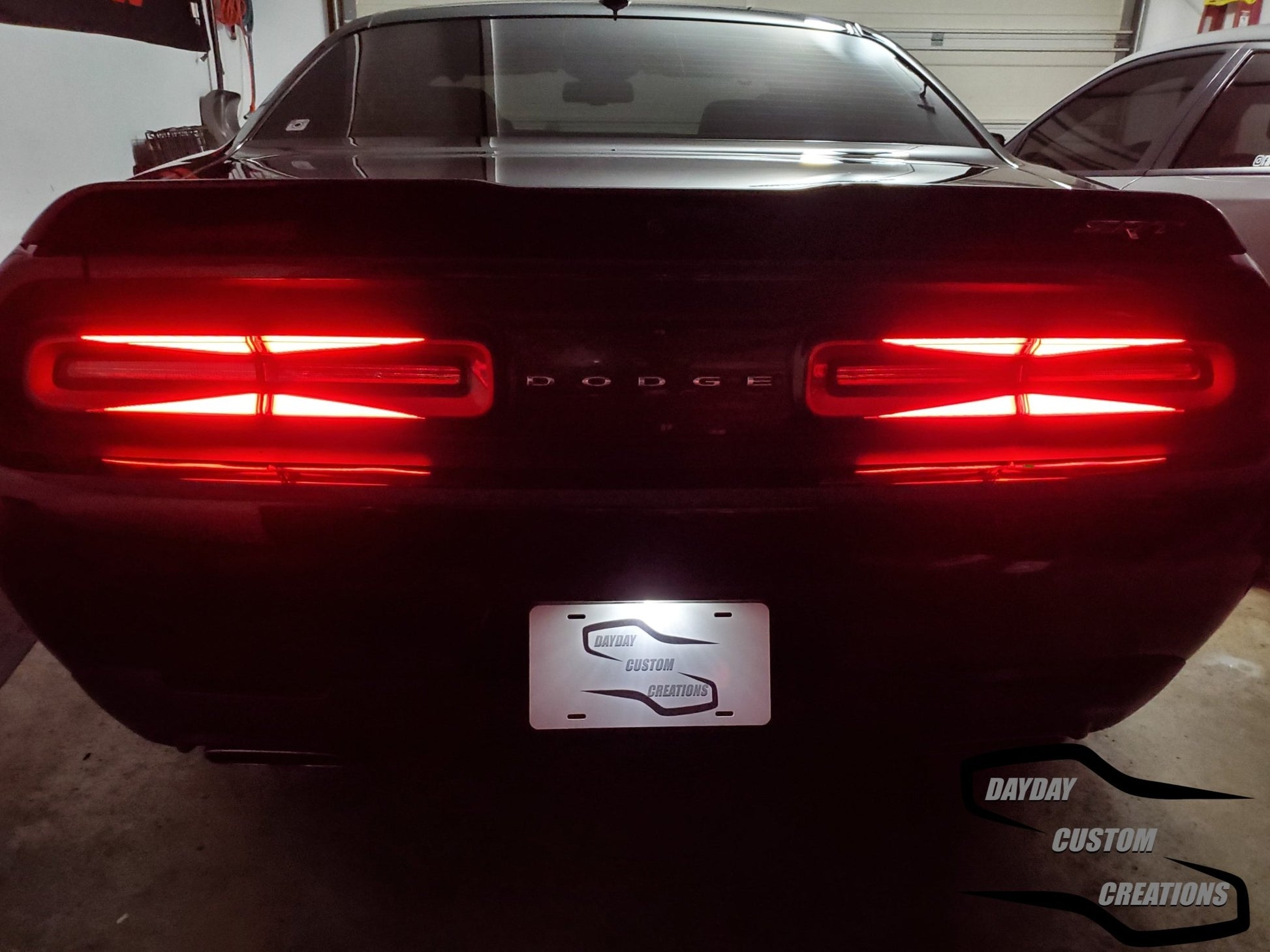 15 - 23 Dodge Challenger Taillight Decal Design 1 - Speedlogix