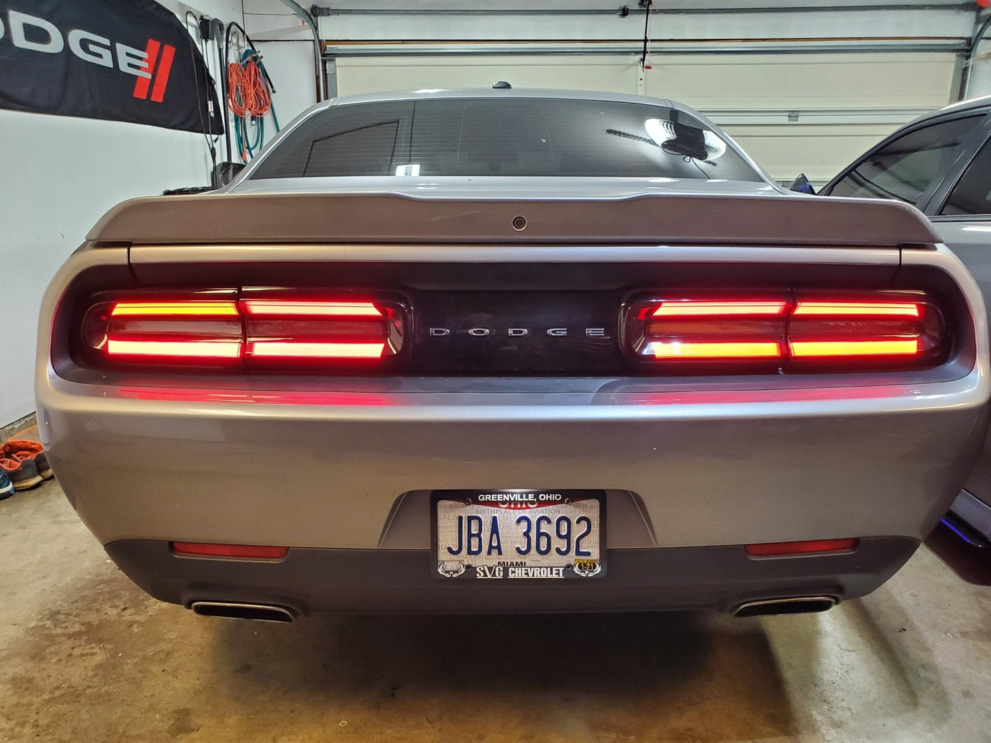 15 - 23 Dodge Challenger Taillight Decal Design 2 - Speedlogix