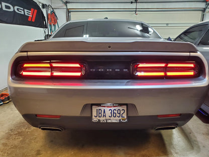 15 - 23 Dodge Challenger Taillight Decal Design 2 - Speedlogix