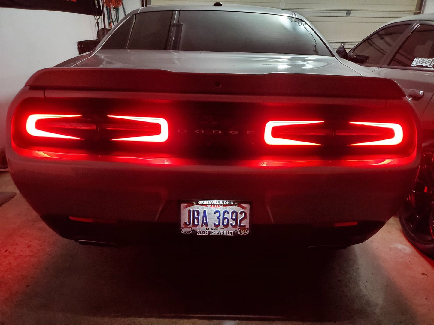 15 - 23 Dodge Challenger Taillight Decal Design 3 - Speedlogix