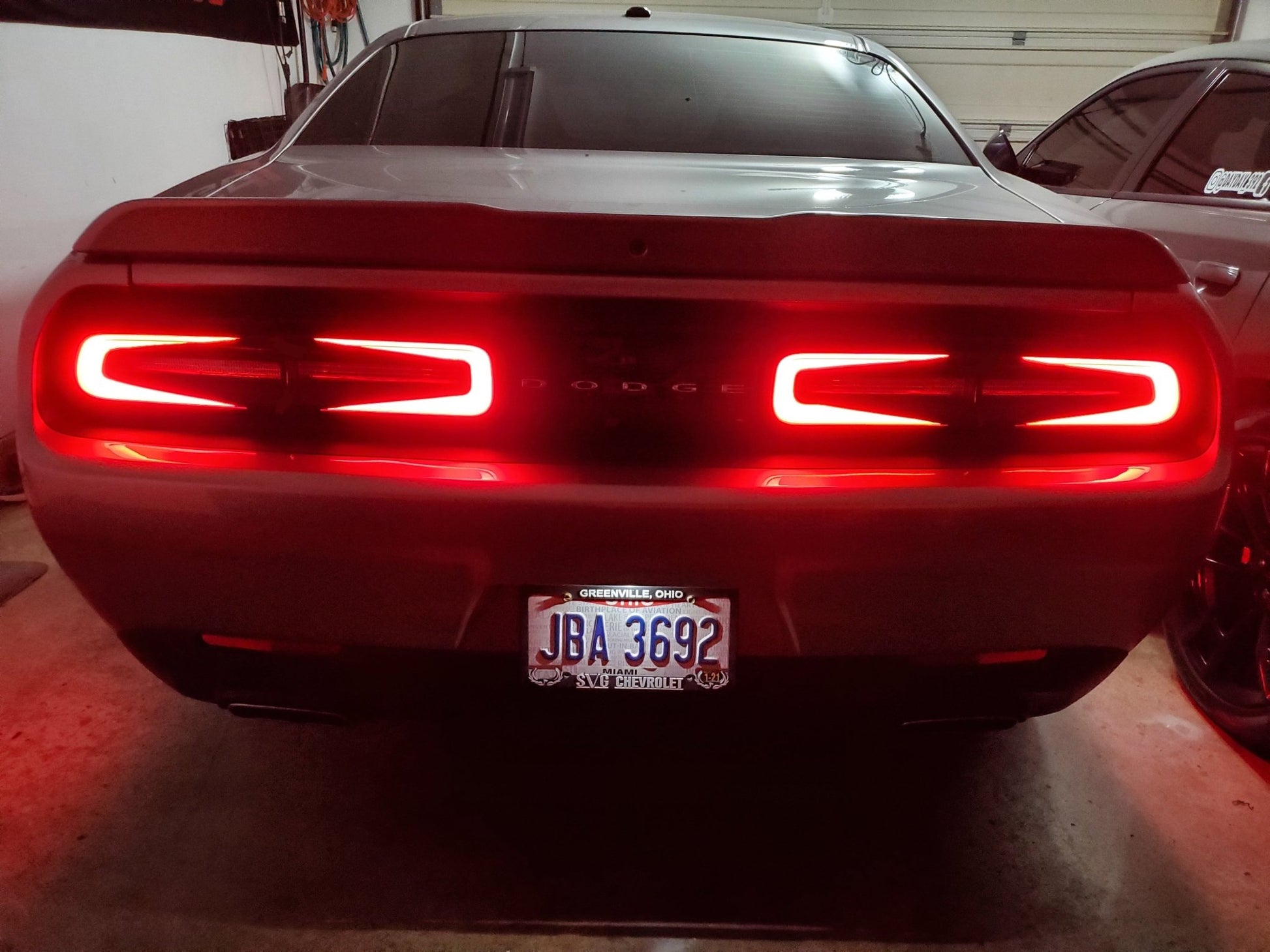 15 - 23 Dodge Challenger Taillight Decal Design 3 - Speedlogix