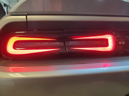 15 - 23 Dodge Challenger Taillight Decal Design 4 - Speedlogix