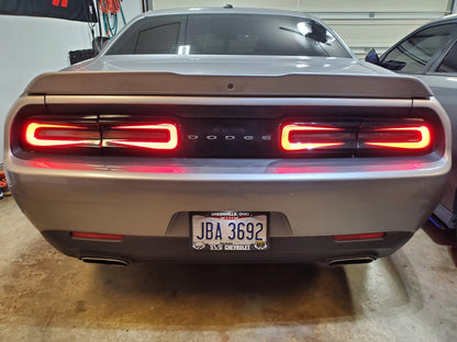 15 - 23 Dodge Challenger Taillight Decal Design 4 - Speedlogix