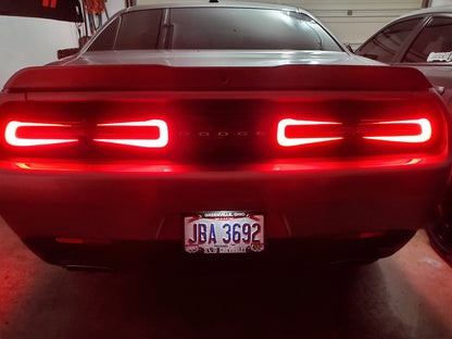 15 - 23 Dodge Challenger Taillight Decal Design 4 - Speedlogix