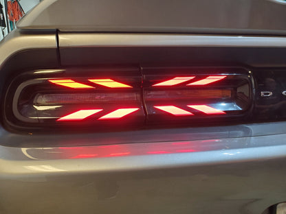 15 - 23 Dodge Challenger Taillight Decal Design 5 - Speedlogix