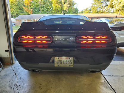 15 - 23 Dodge Challenger Taillight Decal Design 5 - Speedlogix