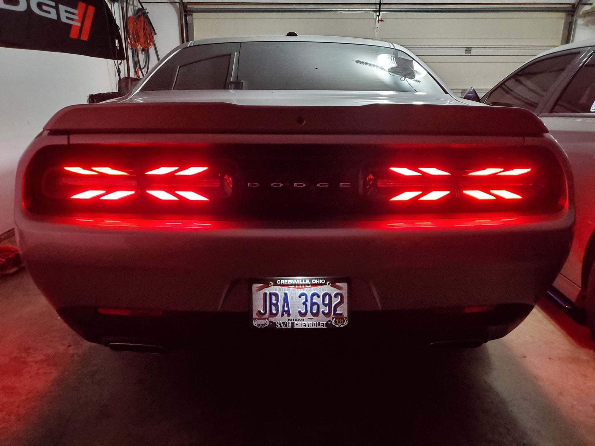 15 - 23 Dodge Challenger Taillight Decal Design 5 - Speedlogix
