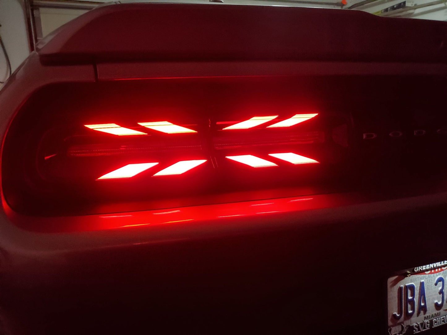15 - 23 Dodge Challenger Taillight Decal Design 5 - Speedlogix