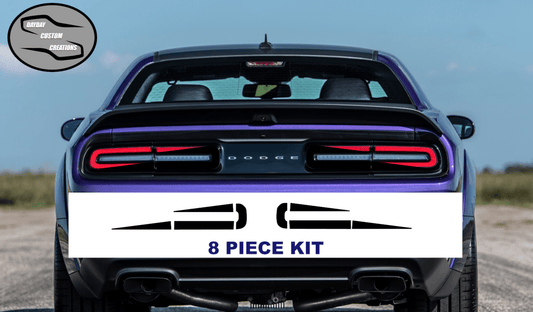15 - 23 Dodge Challenger Taillight Decal Design 6 - Speedlogix