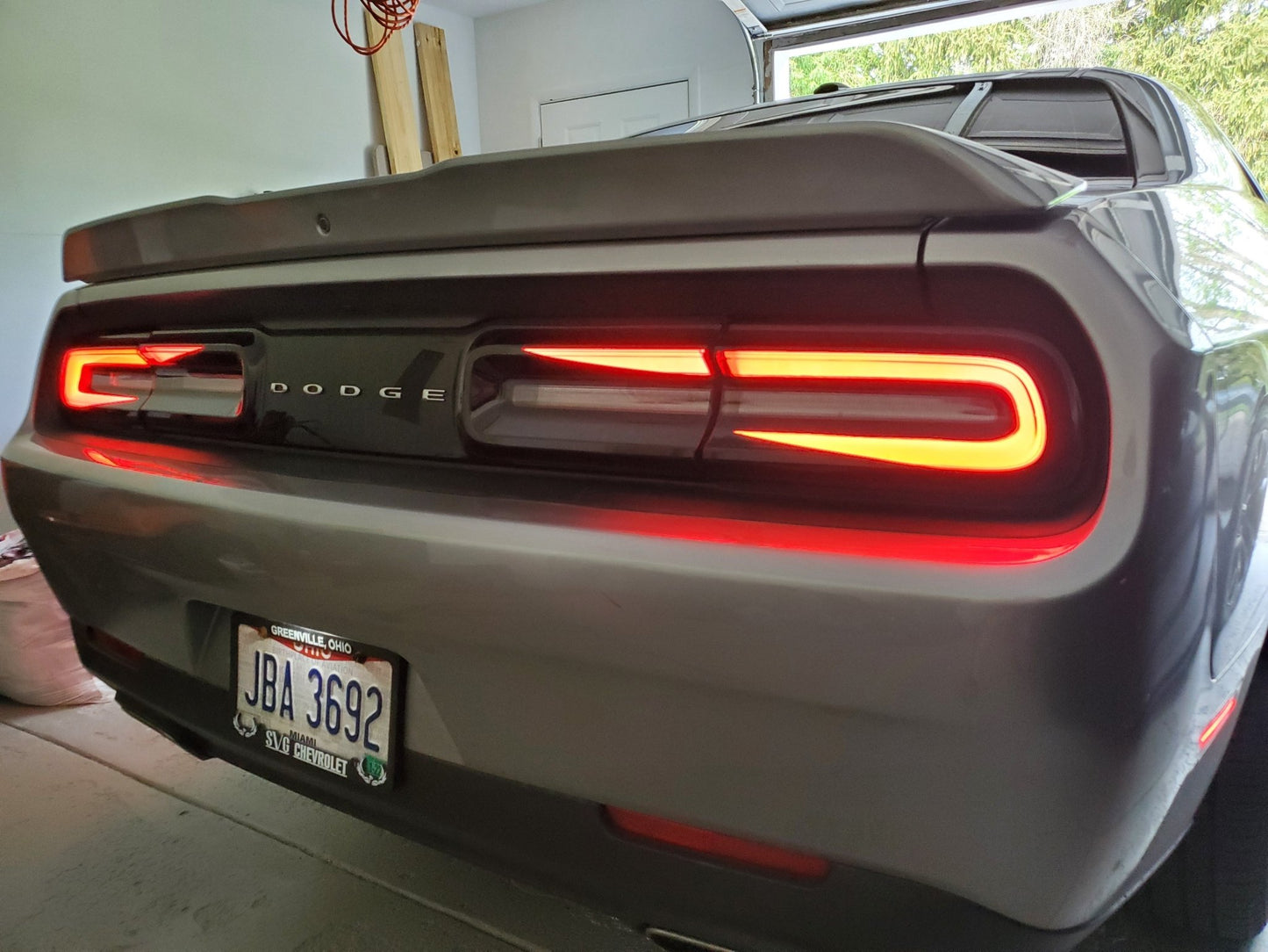 15 - 23 Dodge Challenger Taillight Decal Design 6 - Speedlogix