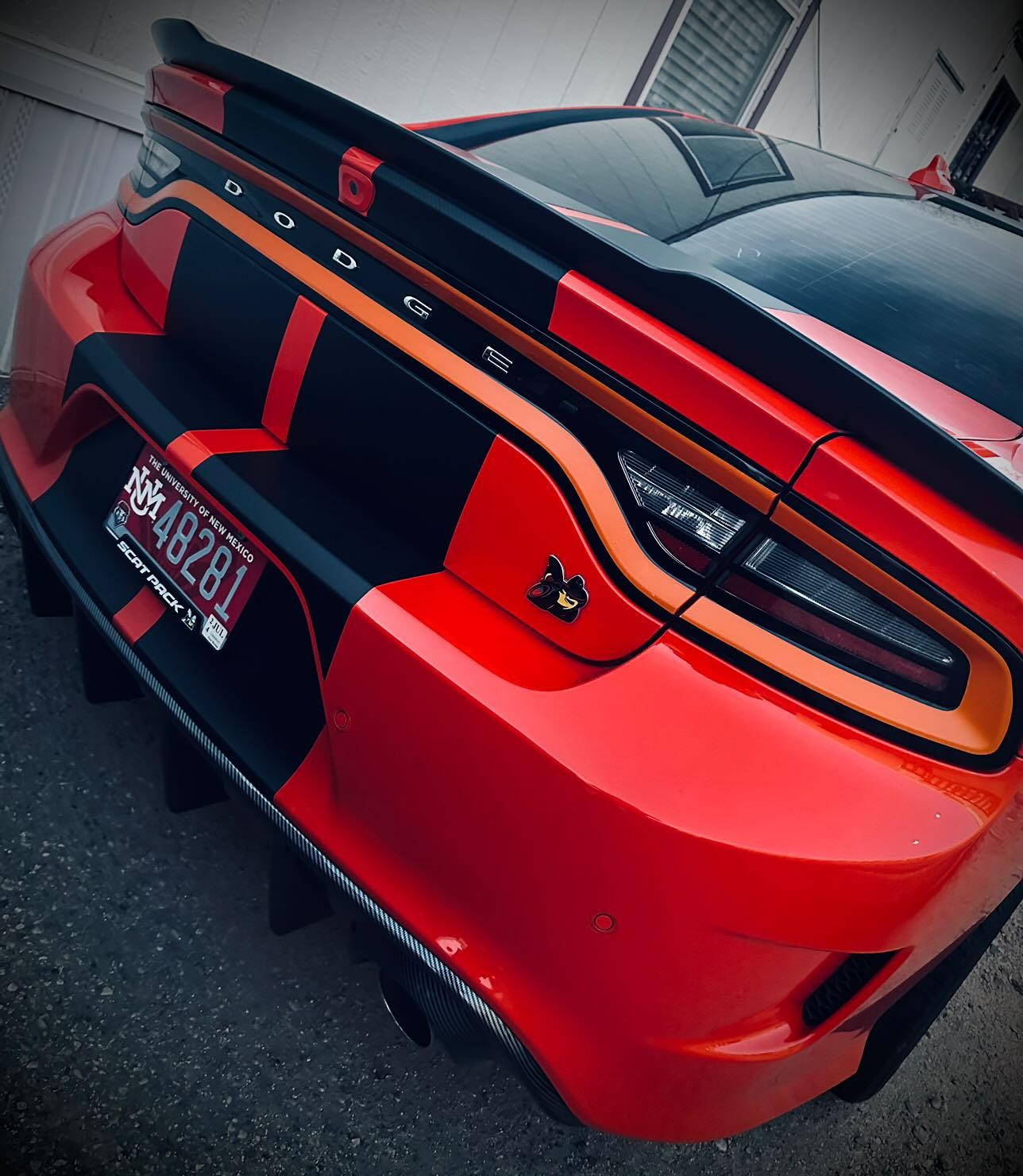 15 - 23 Dodge Charger Colored Taillight Tint Overlay - Speedlogix