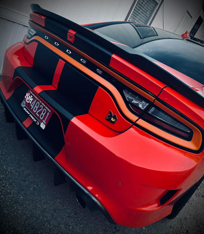 15 - 23 Dodge Charger Colored Taillight Tint Overlay - Speedlogix