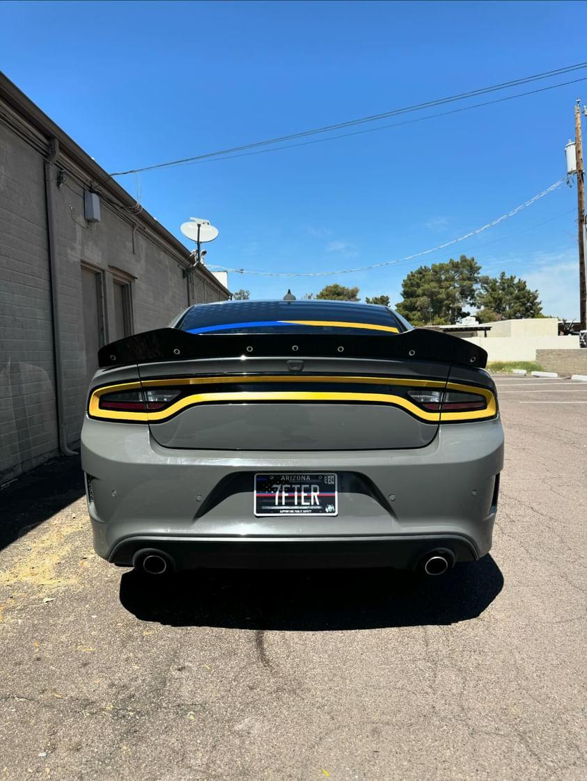 15 - 23 Dodge Charger Colored Taillight Tint Overlay - Speedlogix