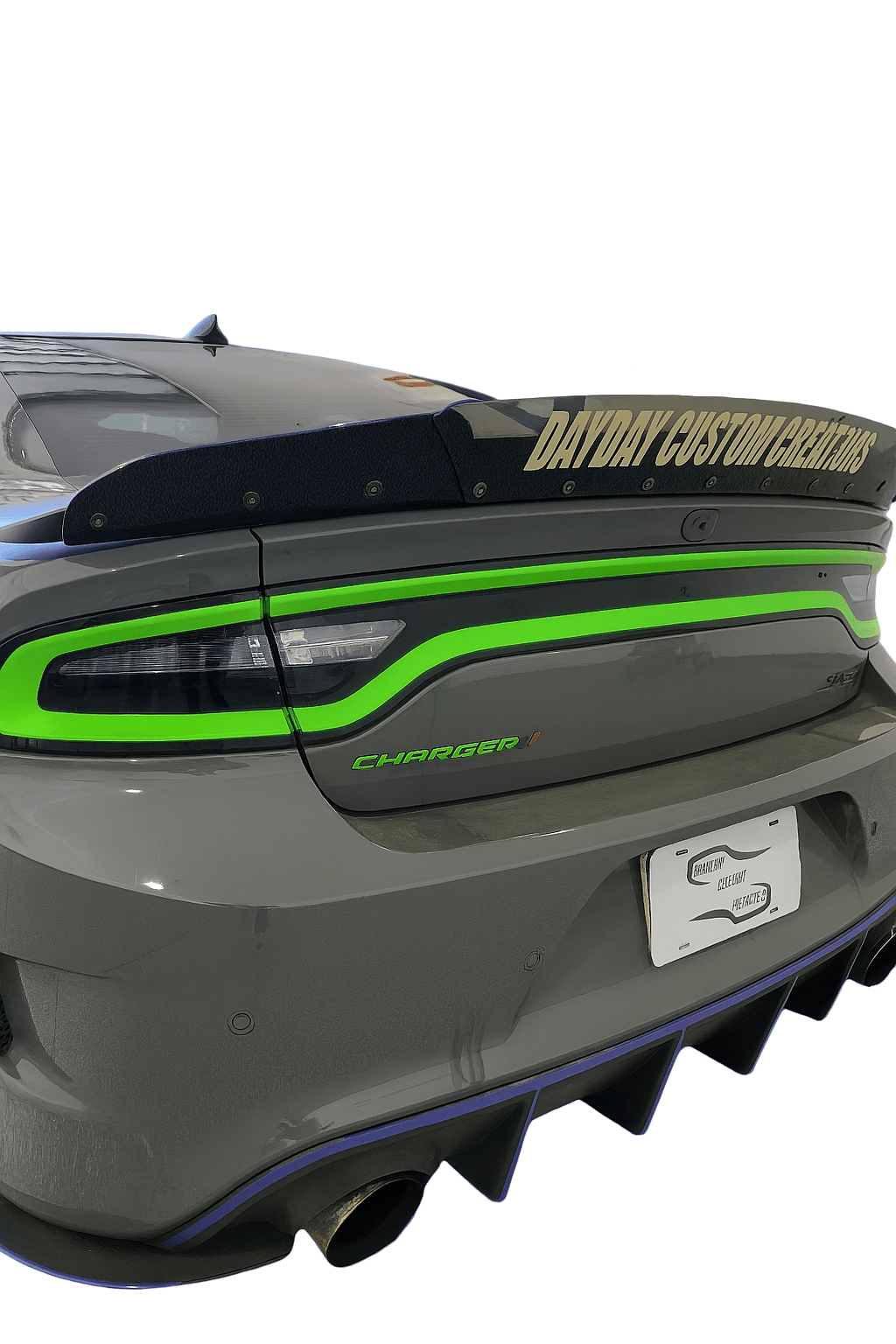 15 - 23 Dodge Charger Colored Taillight Tint Overlay - Speedlogix