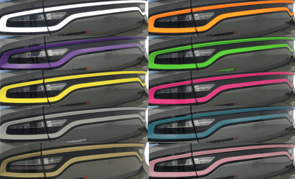 15 - 23 Dodge Charger Colored Taillight Tint Overlay - Speedlogix