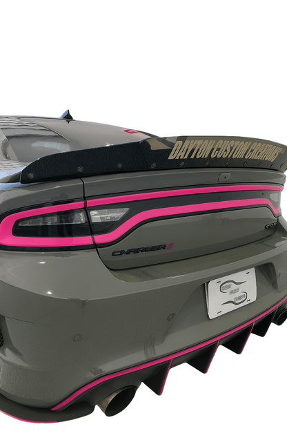 15 - 23 Dodge Charger Colored Taillight Tint Overlay - Speedlogix