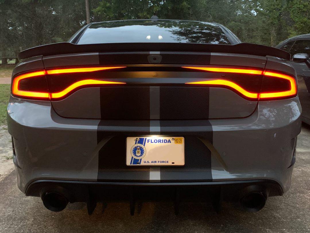 15 - 23 Dodge Charger Taillight Decal Design 1 - Speedlogix