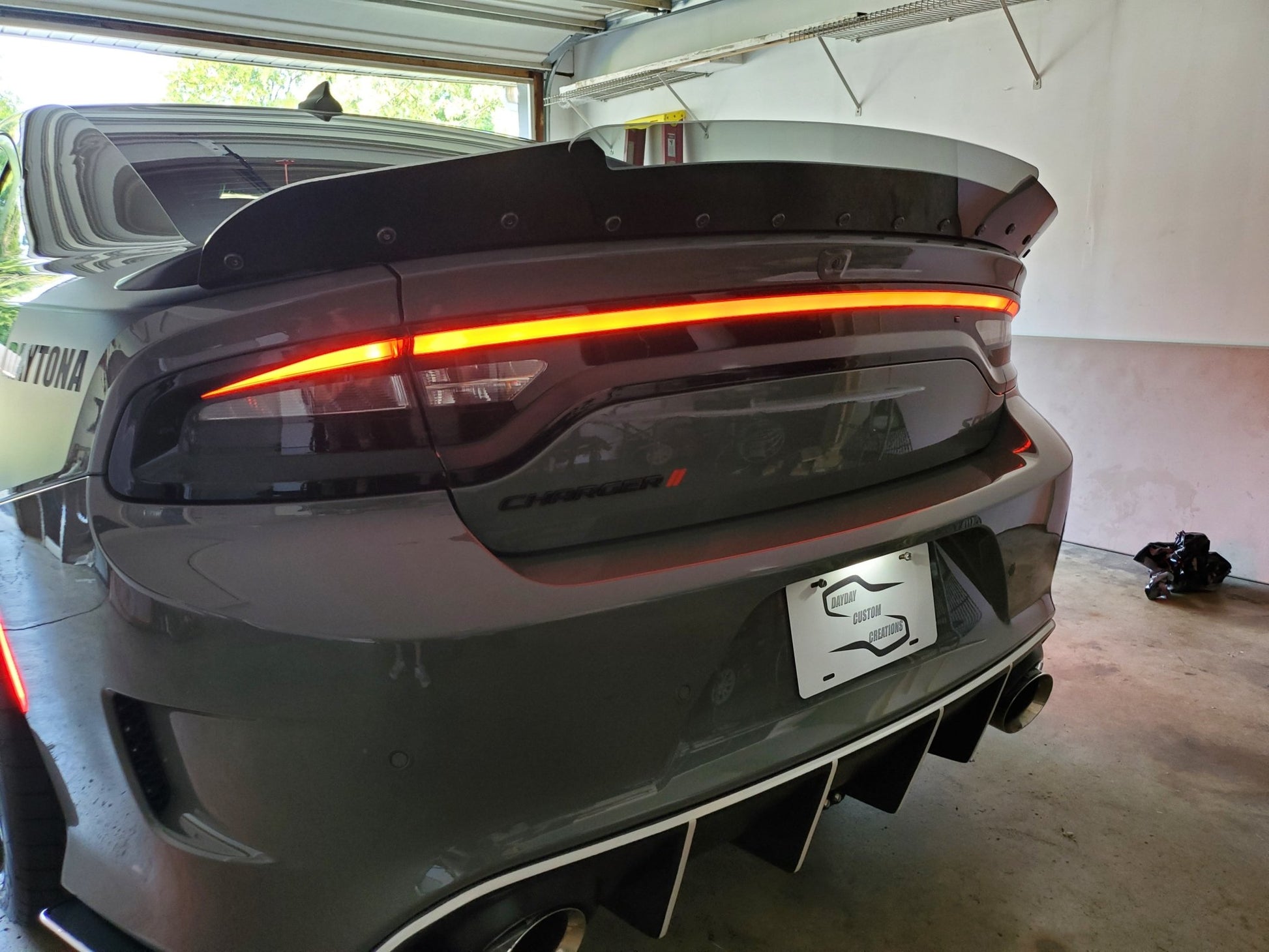 15 - 23 Dodge Charger Taillight Decal Design 10 - Speedlogix