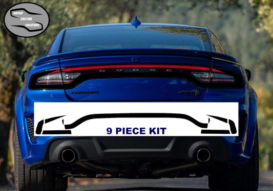 15 - 23 Dodge Charger Taillight Decal Design 10 - Speedlogix