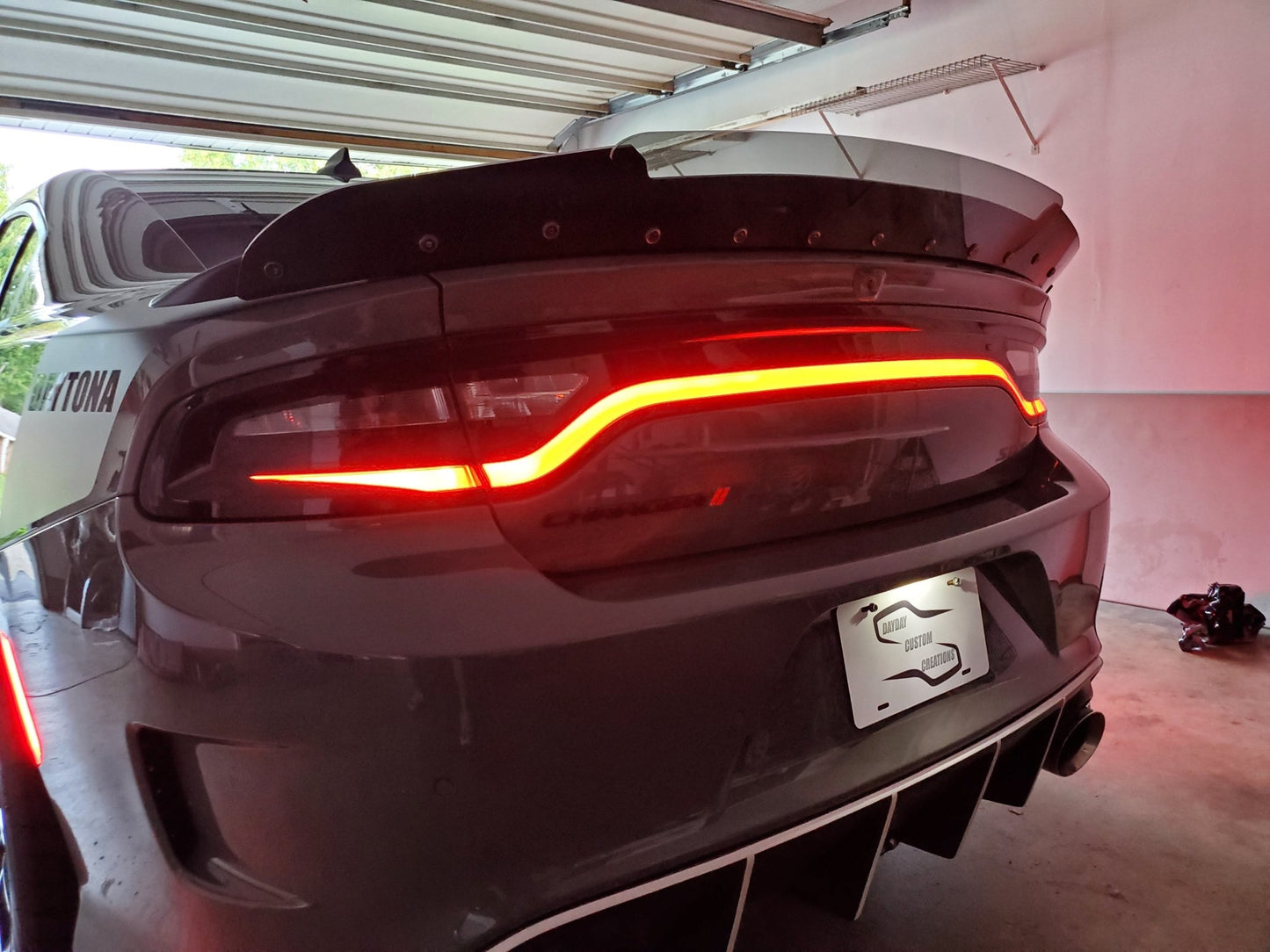 15 - 23 Dodge Charger Taillight Decal Design 11 - Speedlogix