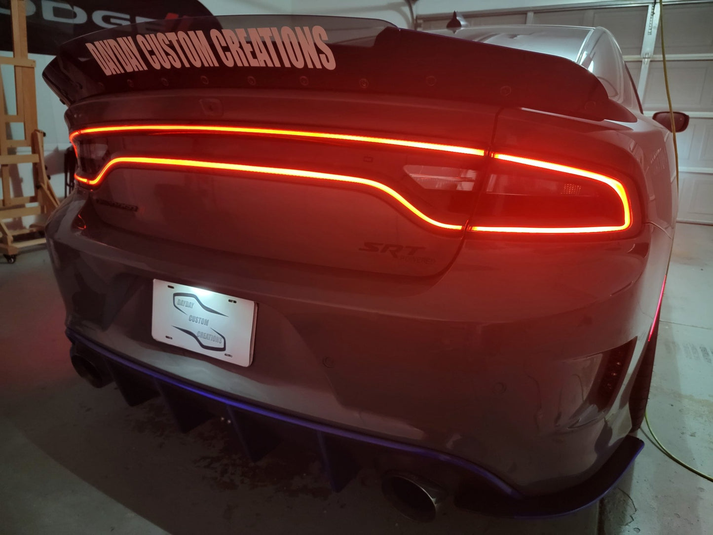 15 - 23 Dodge Charger Taillight Decal Design 12 - Speedlogix