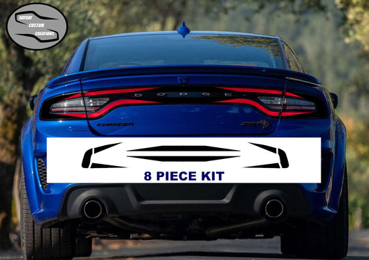 15 - 23 Dodge Charger Taillight Decal Design 3 - Speedlogix