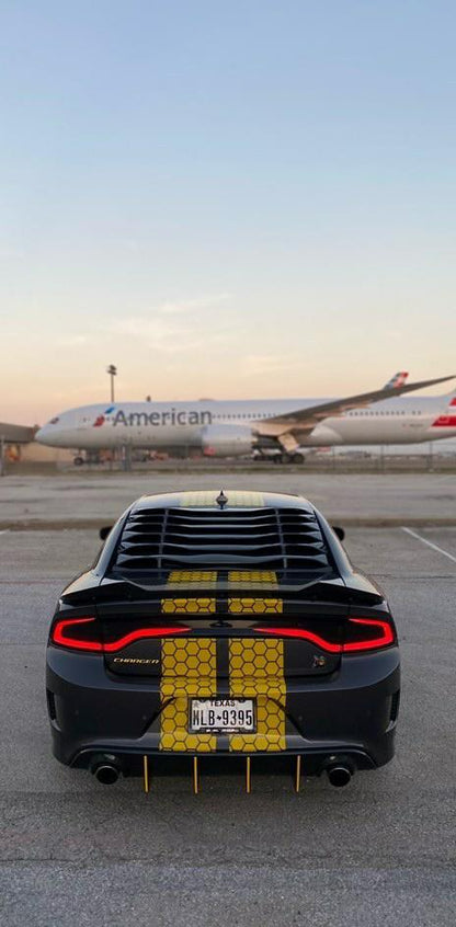 15 - 23 Dodge Charger Taillight Decal Design 4 - Speedlogix