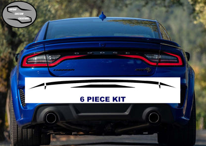 15 - 23 Dodge Charger Taillight Decal Design 4 - Speedlogix