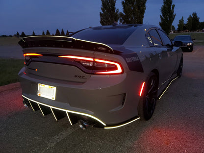 15 - 23 Dodge Charger Taillight Decal Design 5 - Speedlogix