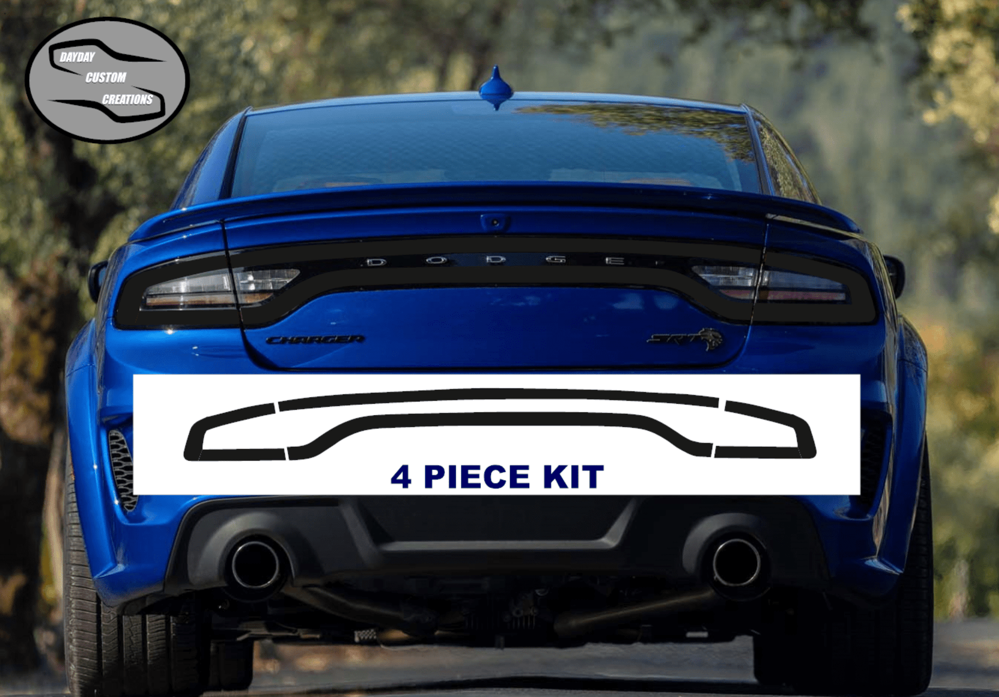 15 - 23 Dodge Charger Taillight Tint - Speedlogix