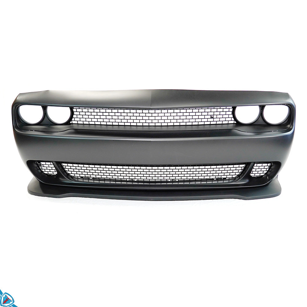 2015-2023 Dodge Challenger (MK3) SRT Hellcat Style Polypropylene Front Bumper Conversion Kit | E3Tuning