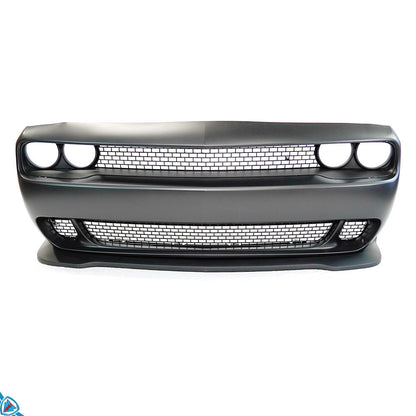 2015-2023 Dodge Challenger (MK3) SRT Hellcat Style Polypropylene Front Bumper Conversion Kit | E3Tuning