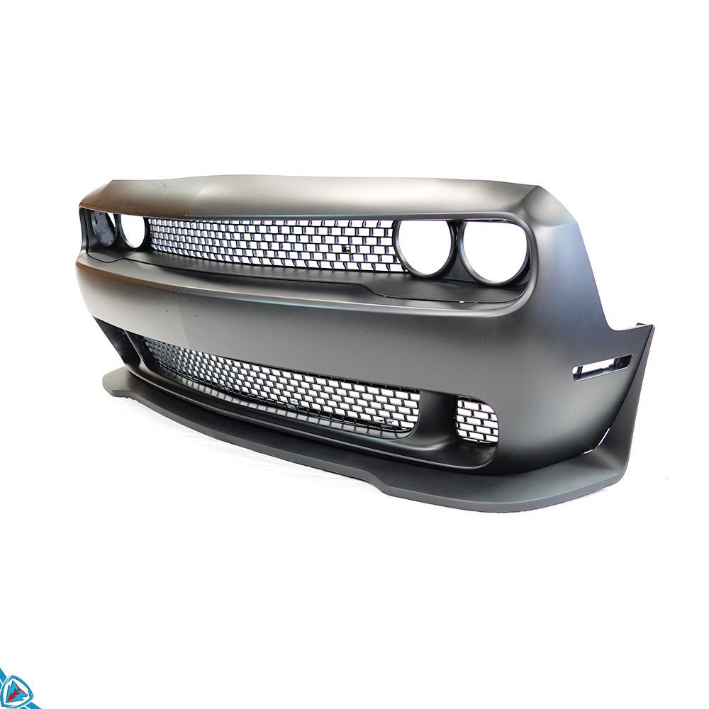 2015-2023 Dodge Challenger (MK3) SRT Hellcat Style Polypropylene Front Bumper Conversion Kit | E3Tuning
