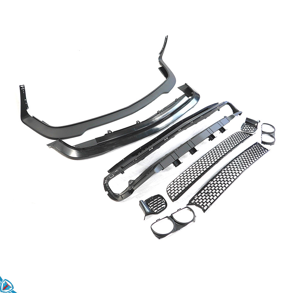 2015-2023 Dodge Challenger (MK3) SRT Hellcat Style Polypropylene Front Bumper Conversion Kit | E3Tuning