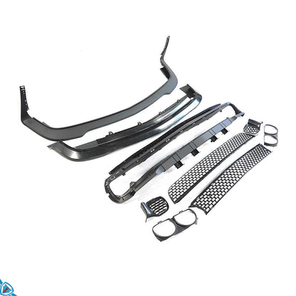 2015-2023 Dodge Challenger (MK3) SRT Hellcat Style Polypropylene Front Bumper Conversion Kit | E3Tuning