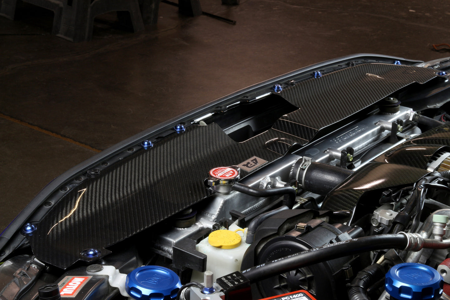 Carbon Fiber Subaru WRX/ STI Radiator Cooling Shroud 2015-2021