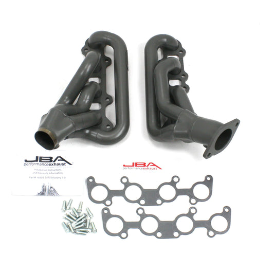 JBA Titanium Ceramic Shorty Header 2015-2023 Mustang 5.0L