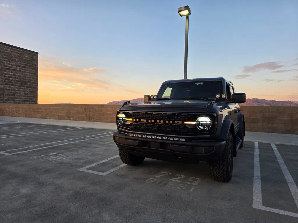 2021+ Ford Bronco Standard Bumper 40in Light Bar PRO