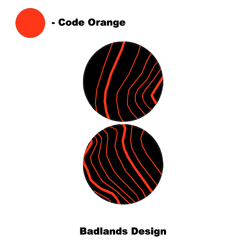 1966 Topographic Shifter Plate (Printed Series + Acrylic) - 2021+ Bronco - Speedlogix