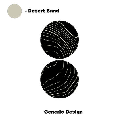 1966 Topographic Shifter Plate (Printed Series + Acrylic) - 2021+ Bronco - Speedlogix