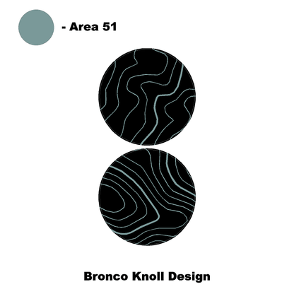 1966 Topographic Shifter Plate (Printed Series + Acrylic) - 2021+ Bronco - Speedlogix