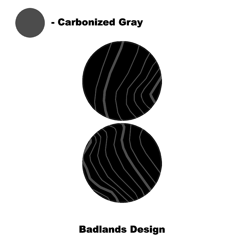 1966 Topographic Shifter Plate (Printed Series + Acrylic) - 2021+ Bronco - Speedlogix