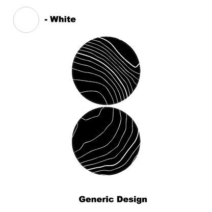 1966 Topographic Shifter Plate (Printed Series + Acrylic) - 2021+ Bronco - Speedlogix