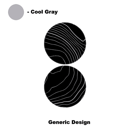 1966 Topographic Shifter Plate (Printed Series + Acrylic) - 2021+ Bronco - Speedlogix