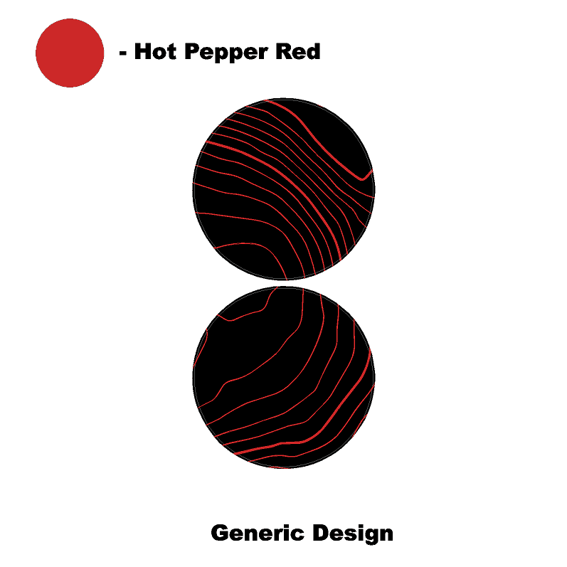 1966 Topographic Shifter Plate (Printed Series + Acrylic) - 2021+ Bronco - Speedlogix