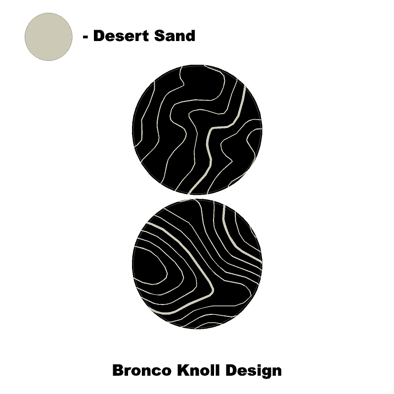 1966 Topographic Shifter Plate (Printed Series + Acrylic) - 2021+ Bronco - Speedlogix