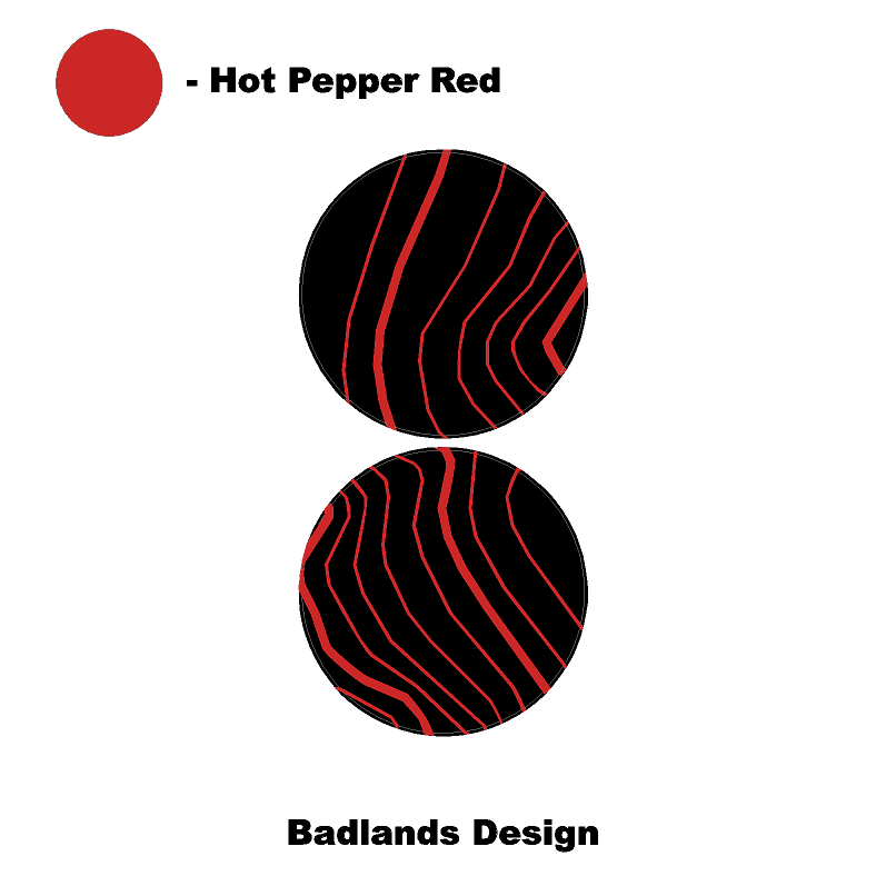 1966 Topographic Shifter Plate (Printed Series + Acrylic) - 2021+ Bronco - Speedlogix