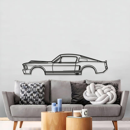 1968 Mustang Eleanor Metal Car Wall Art - MT0110 - Speedlogix