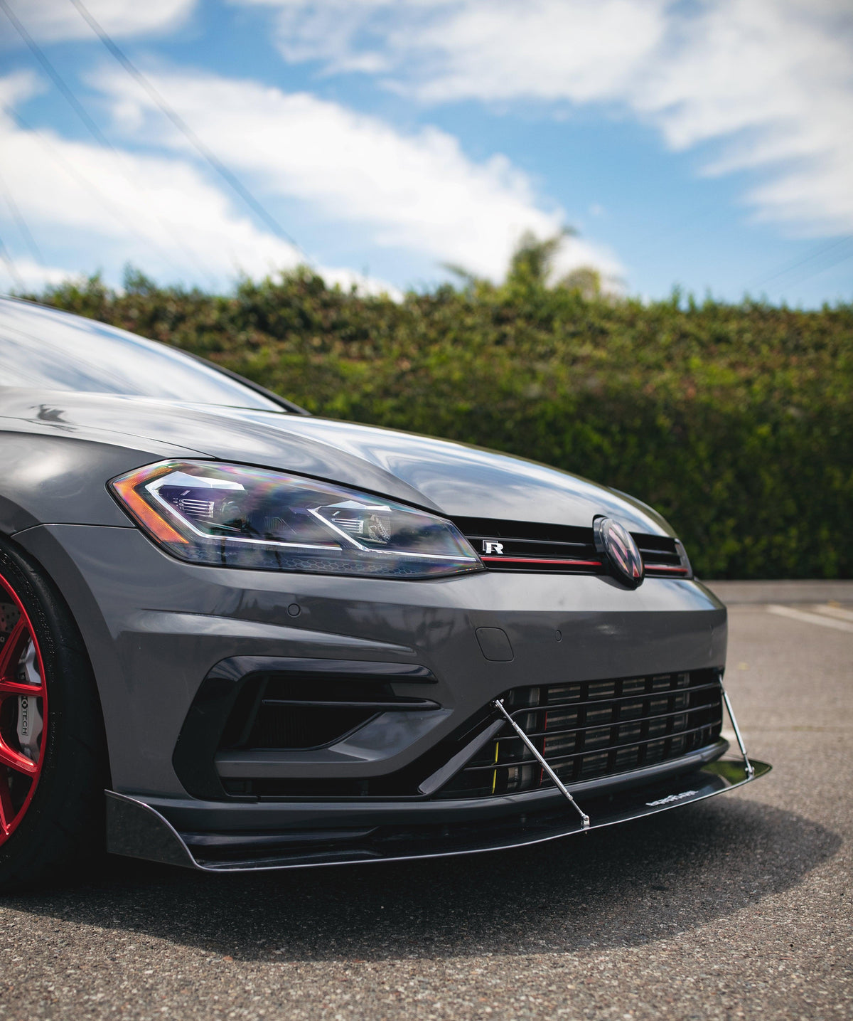 2018 - 2020 Volkswagen Golf GTI V2 Splitter